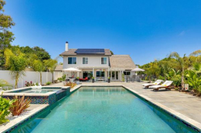 Oceanside Retreat with Heated Pool about 6 Mi to Beach!